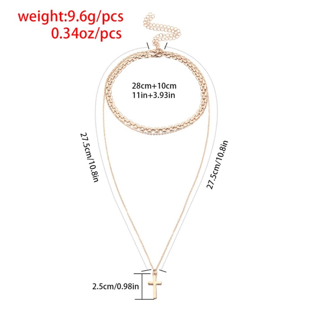 💕Last one Cross Christ Christian necklaces - Picture 3 of 7